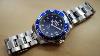 Invicta 5124 Gent's Blue Dial Steel Bracelet GMT Dive Watch